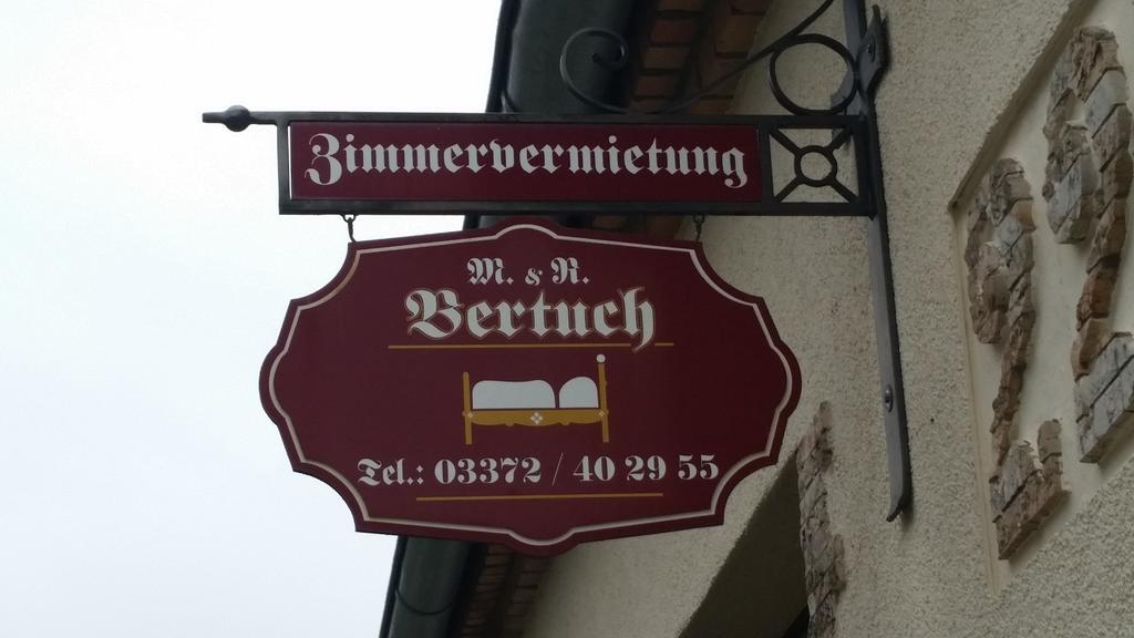 Zimmervermietung M&R Bertuch Jüterbog Exterior foto
